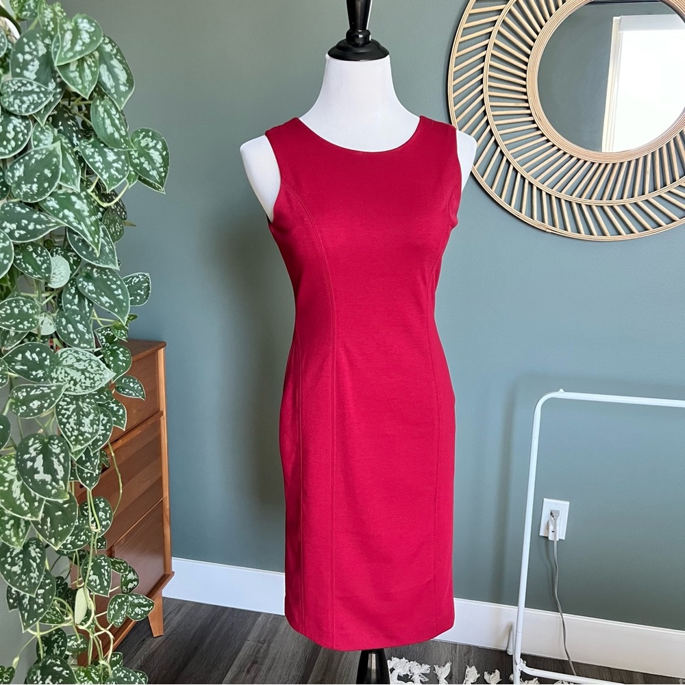Banana Republic Red Cocktail Dress